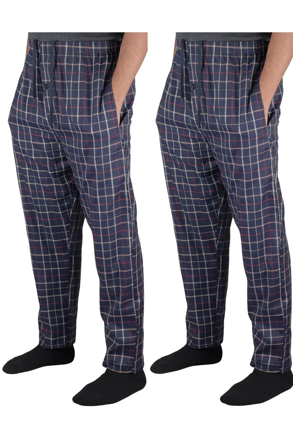 2 Pack Mens Sleepwear Pyjamas