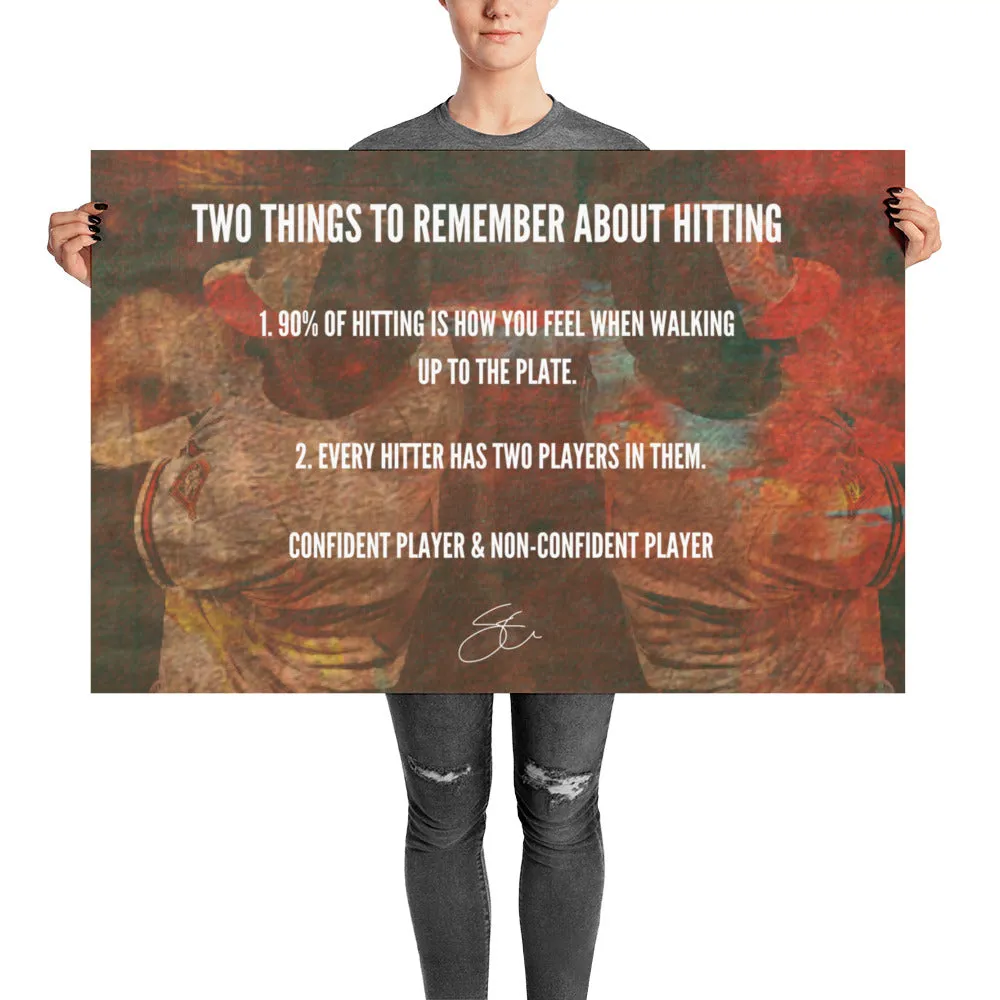 2 Things Remember About Hitting.