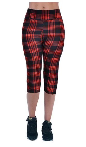 2017 Yomsong Floral Printing Capris Leggings Lady's  Casual Stretched Pants  Elastic Cropped Leggings  Women  Legging RL156