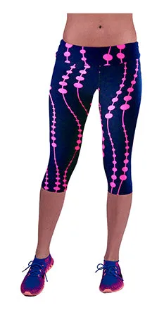 2017 Yomsong Floral Printing Capris Leggings Lady's  Casual Stretched Pants  Elastic Cropped Leggings  Women  Legging RL156