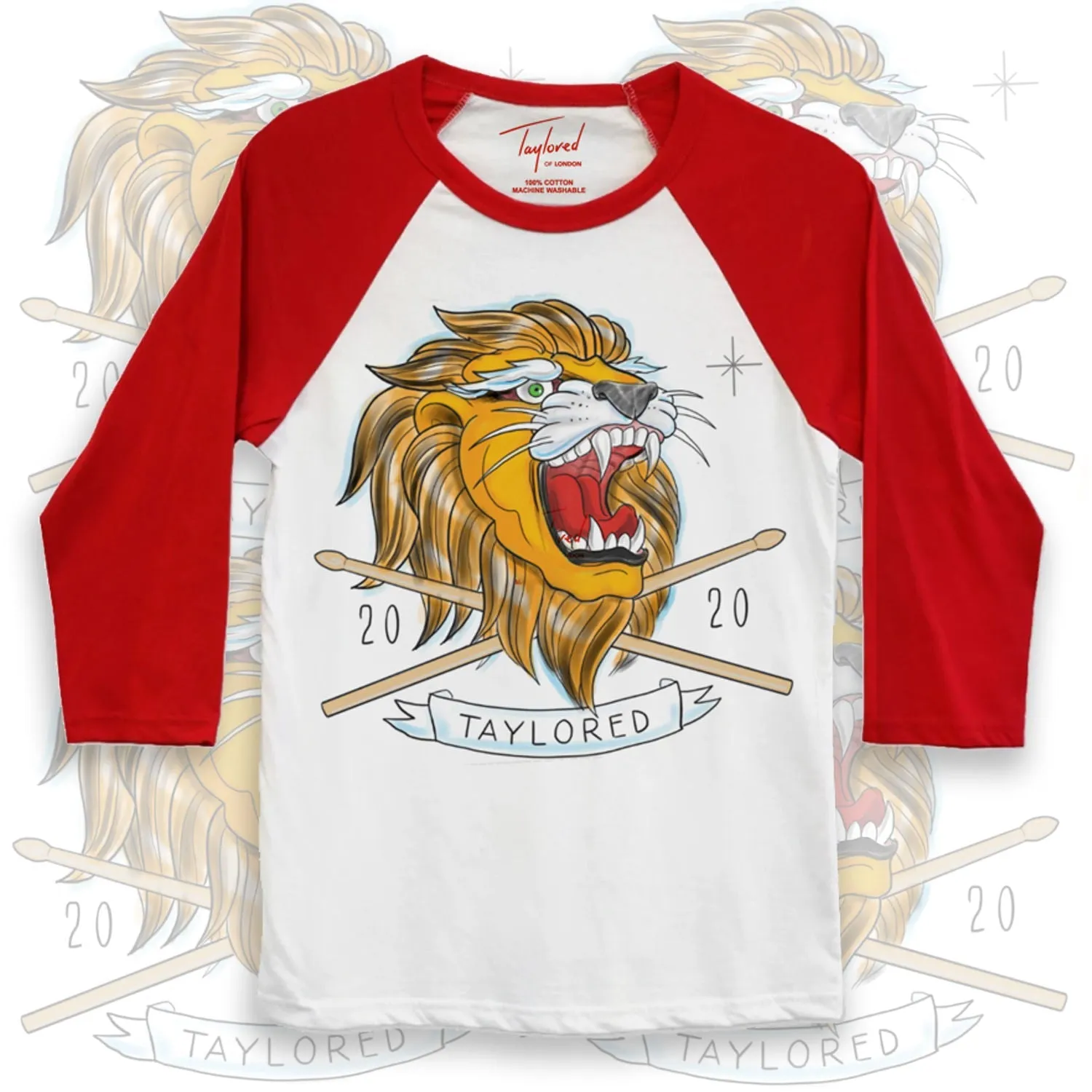 2020 Lion | Red Baseball Shirt