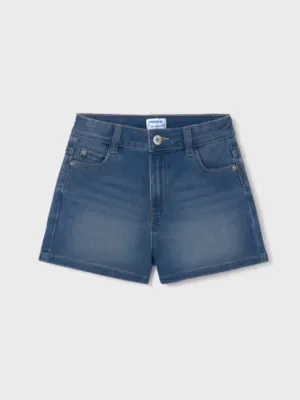 235- Tween Denim Shorts - Medium Wash