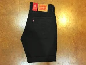365550172 Levi's Premium 511 Slim Fit Cut-Off Shorts Jung Black