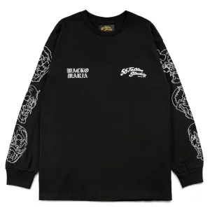 56 Tattoo Studio Crew Neck L/S Tee | Black