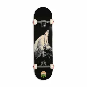 Almost Dr. Secret Art  7.875 Complete Skateboard - Black