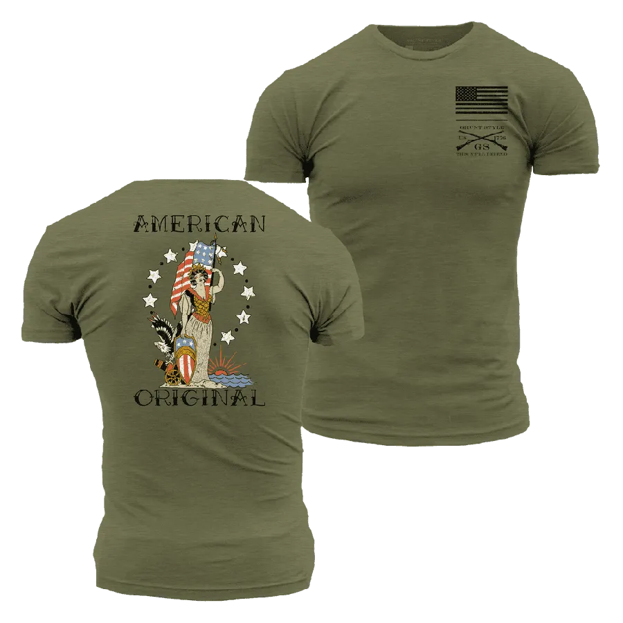 American Original T-Shirt - Military Green