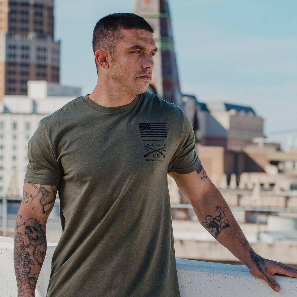 American Original T-Shirt - Military Green