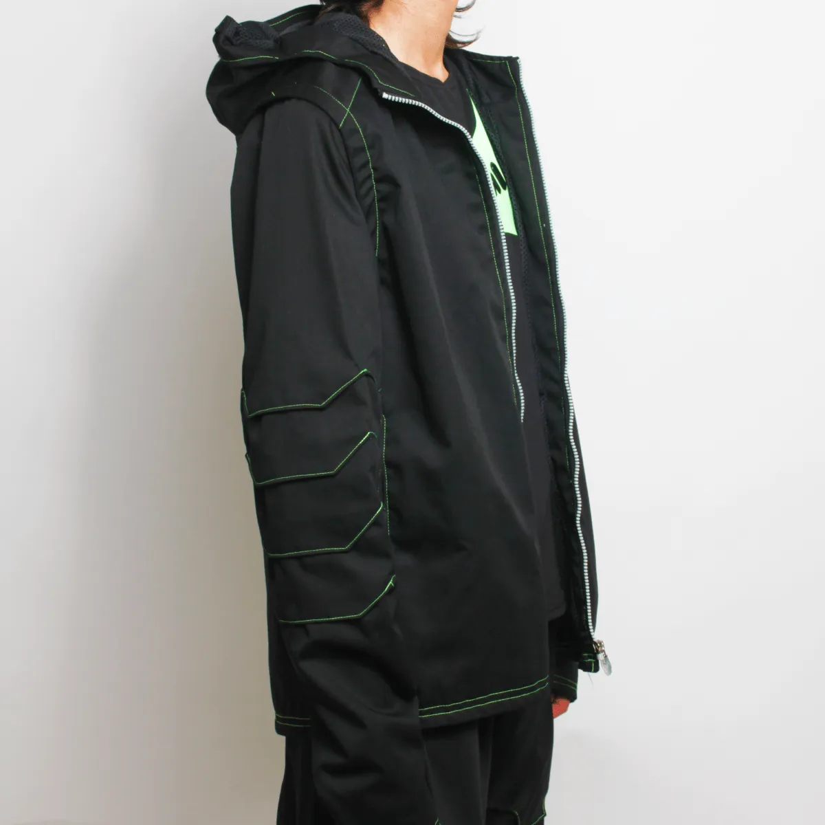 ANTI NUKE JACKET BLACK MENS