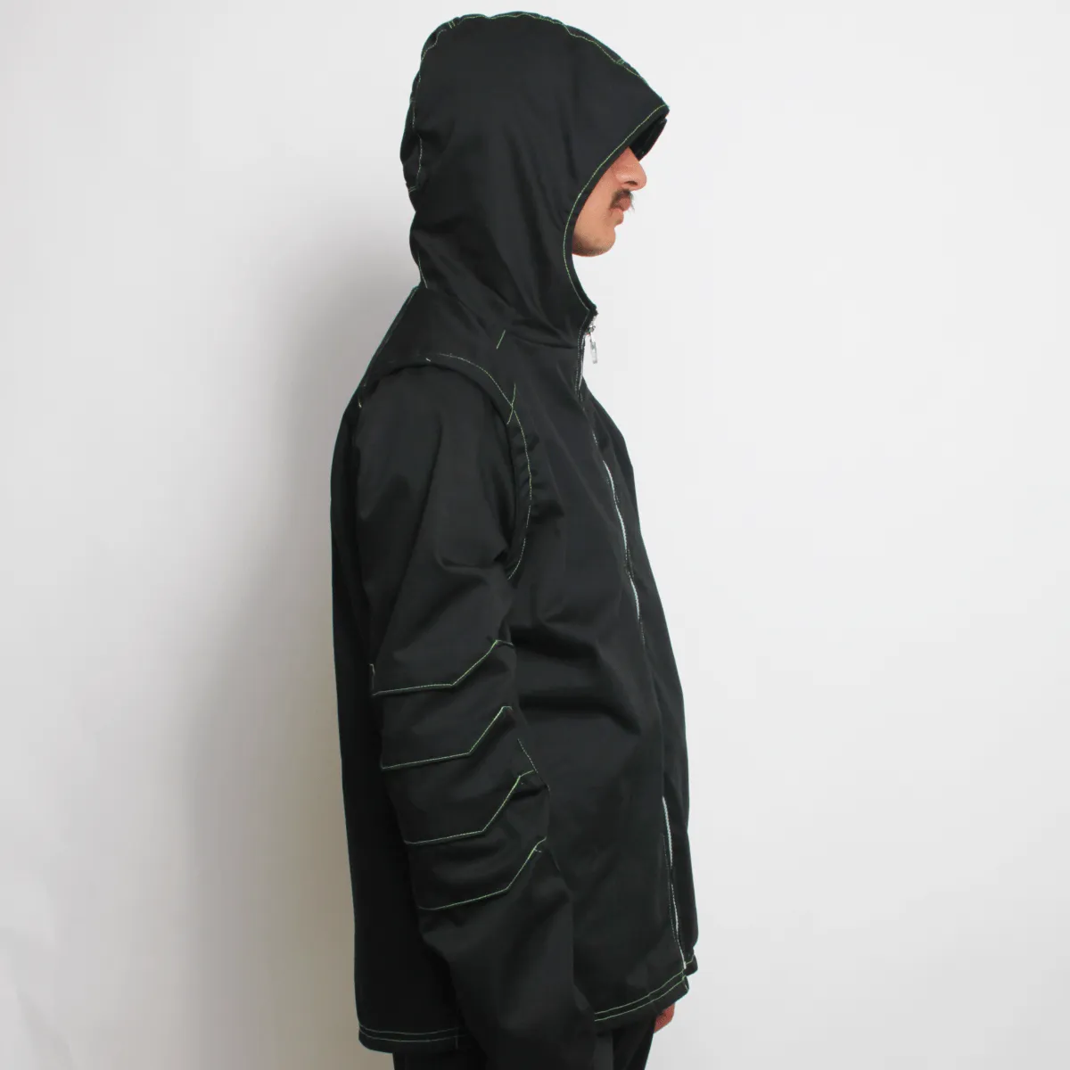 ANTI NUKE JACKET BLACK MENS