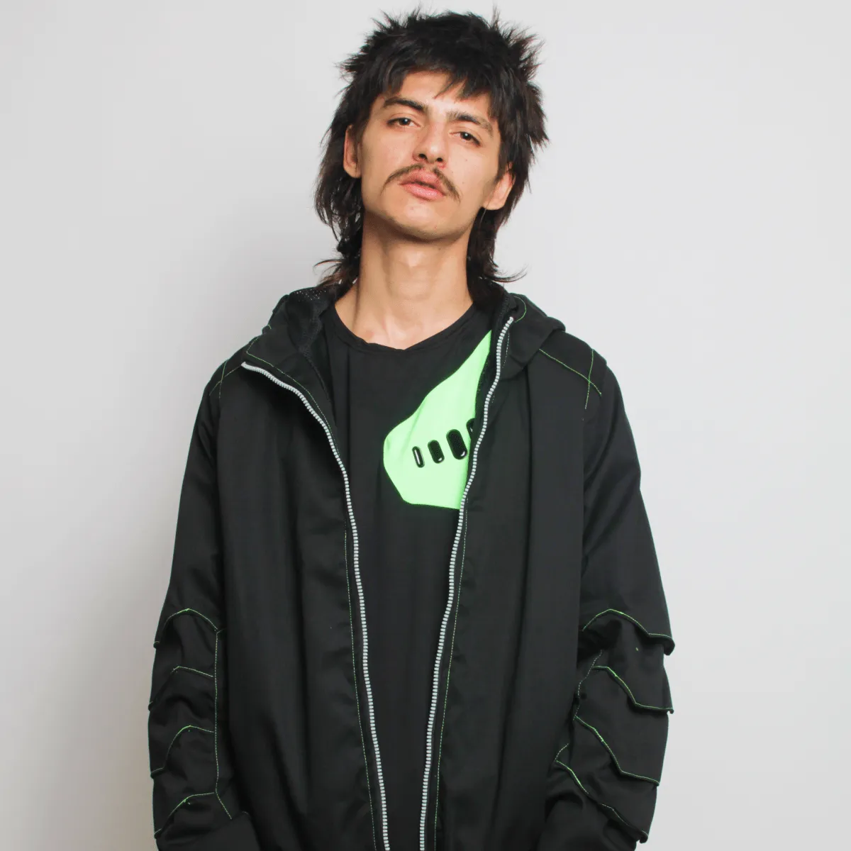 ANTI NUKE JACKET BLACK MENS