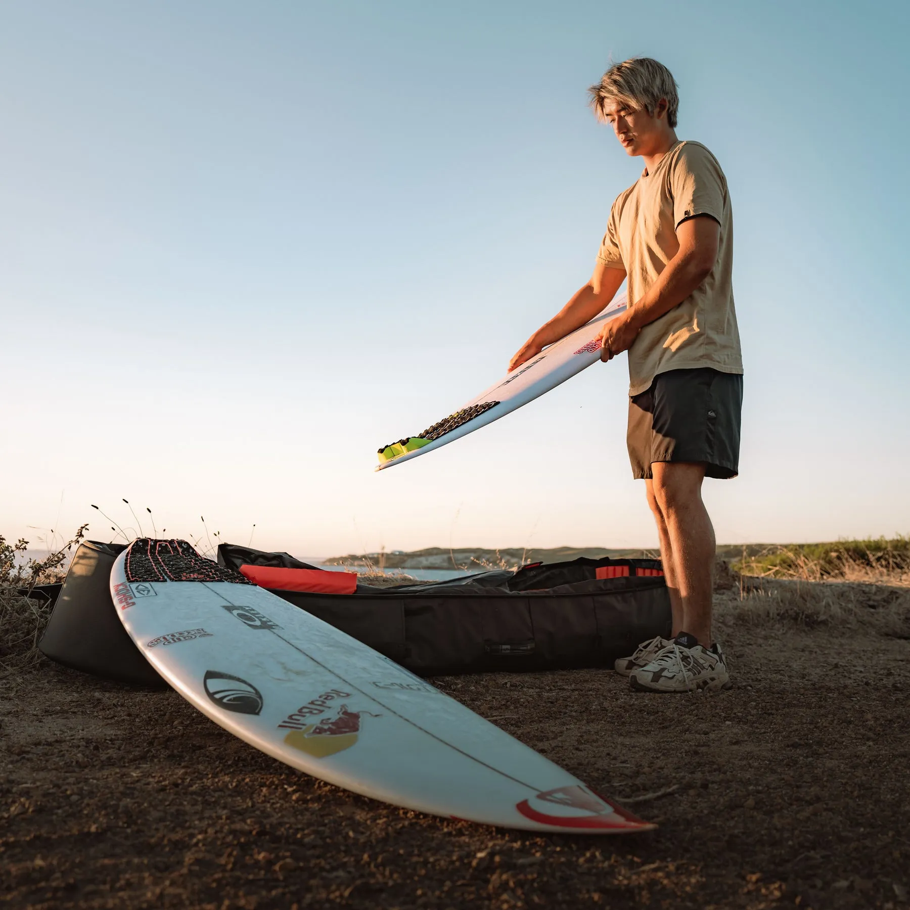 APEX Fish / Shortboard Travel Cover with Wheels- 4 Board