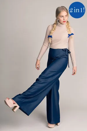 Astrid Wrap Pants & Shorts Sewing Pattern --- Named Clothing