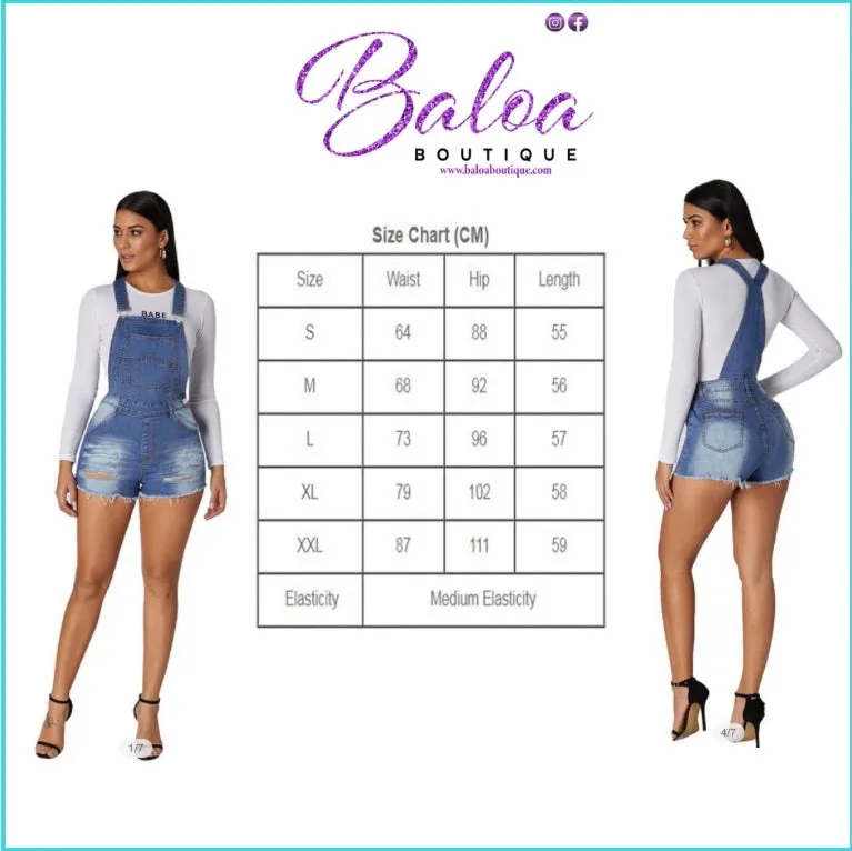 Baloa Short Overall BIG ✨ MONTH ✨ SALE ✨