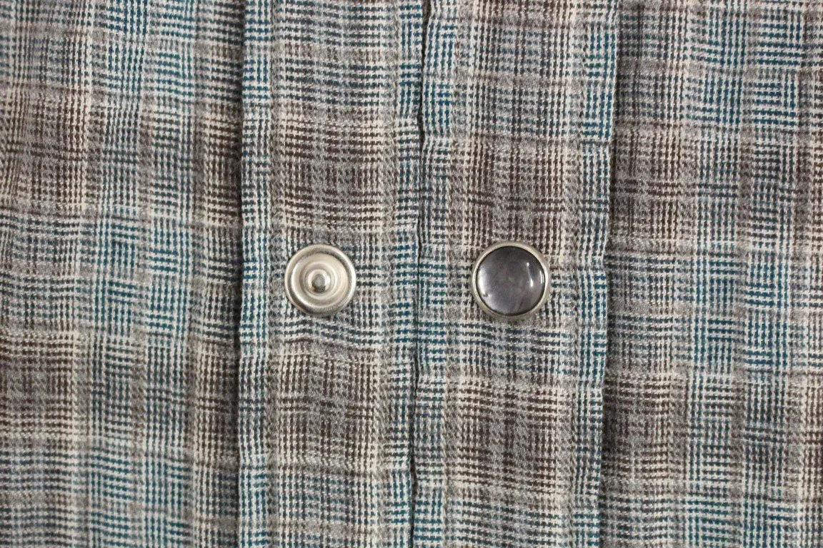 Blue Checkered SICILIA Regular Casual Shirt
