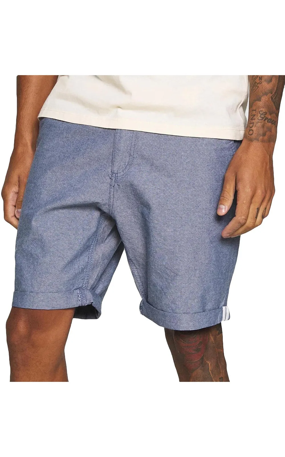 Brave Soul Cantley Belted Shorts