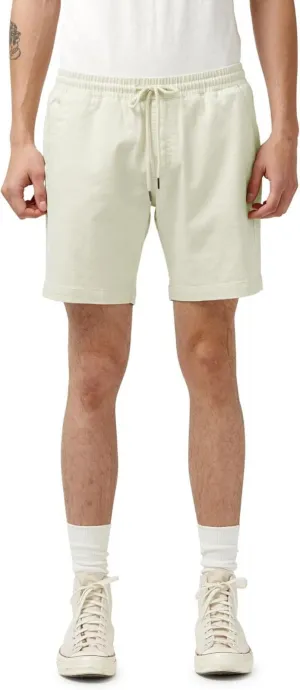 Buffalo David Bitton Men's Higgers Cotton Twill Blend Shorts Milk Off White 40