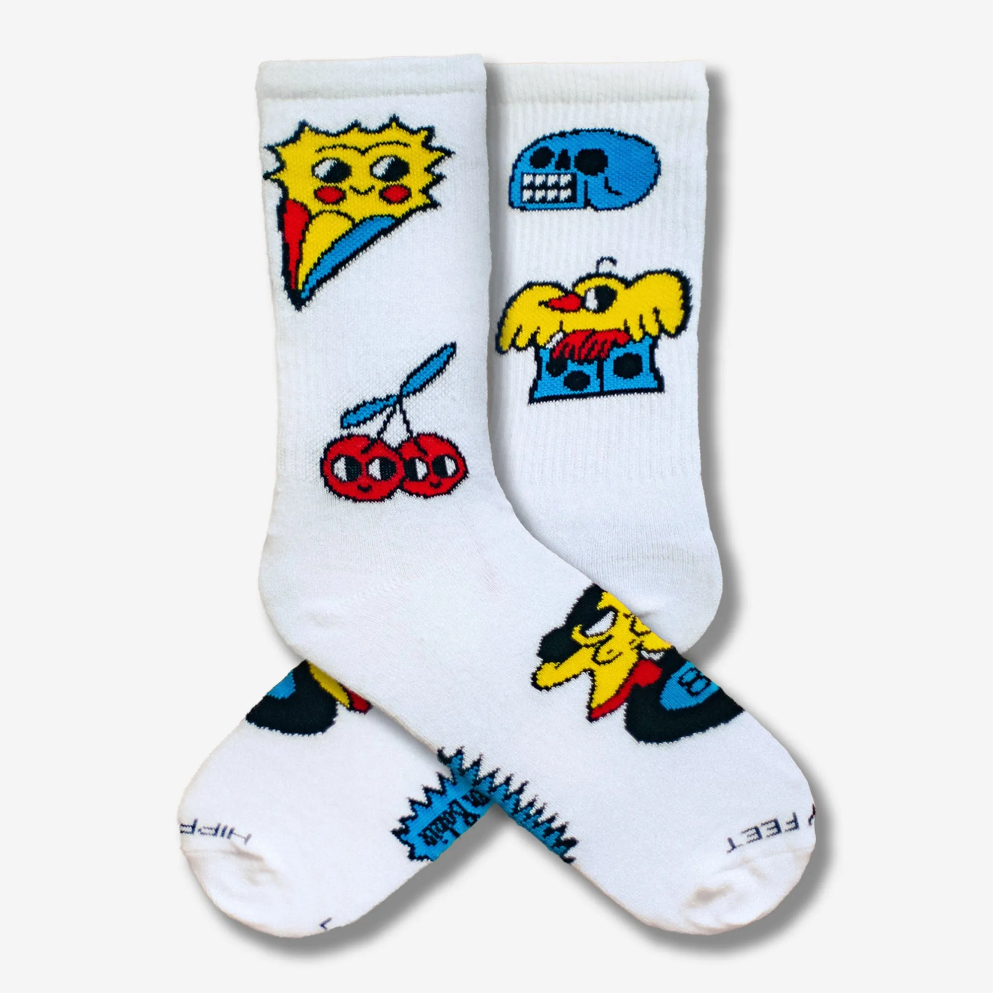 @Burger_Babie Tattoo Socks - Crews