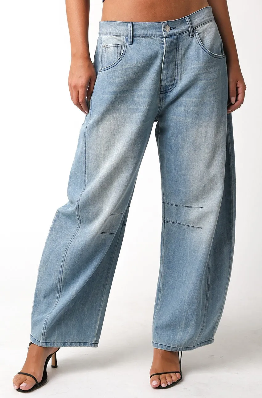 Buy Me Love Barrel Jean