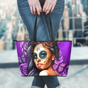Calavera Leather Tote