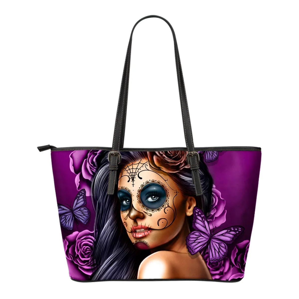 Calavera Leather Tote