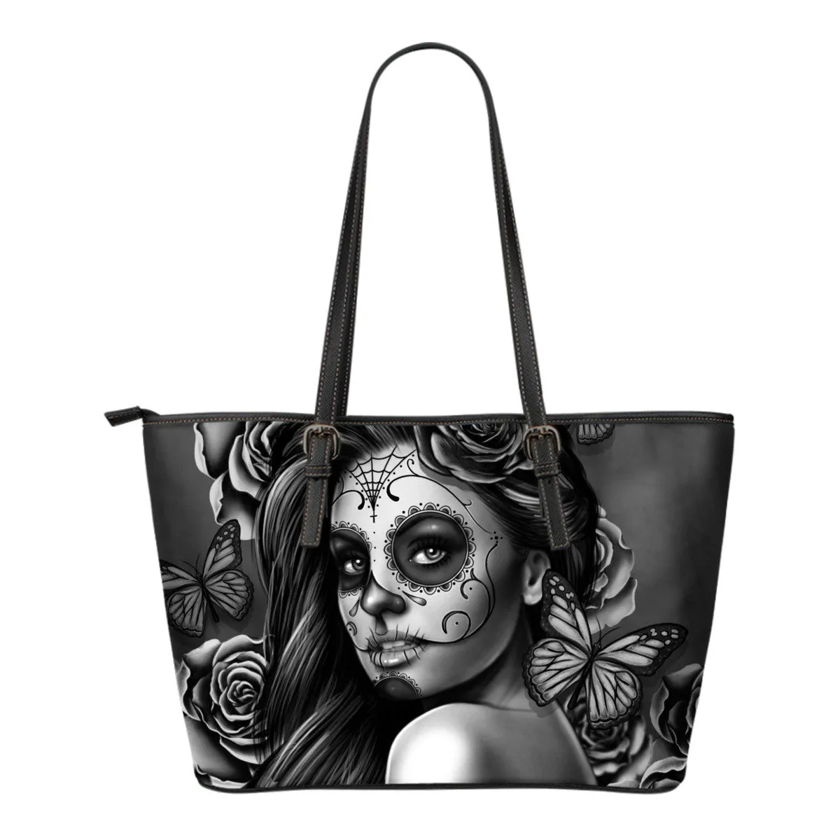 Calavera Leather Tote