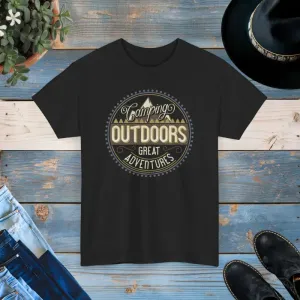 Camp and Chill t Shirt for Great Outdoors Vibes