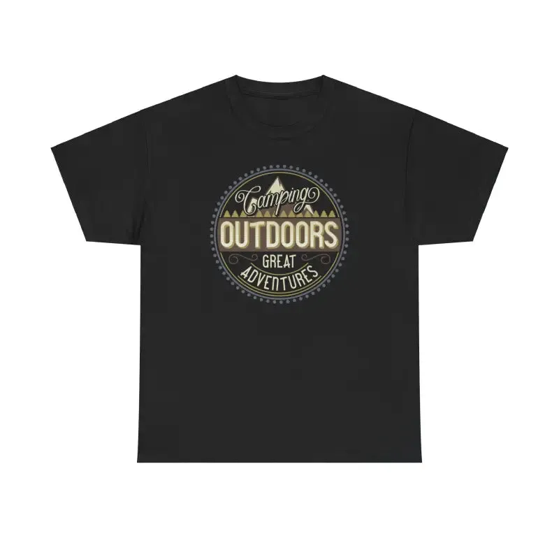 Camp and Chill t Shirt for Great Outdoors Vibes