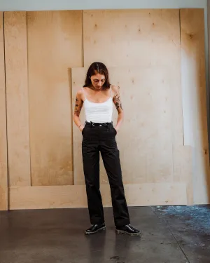 Canvas Work Pants - True Black