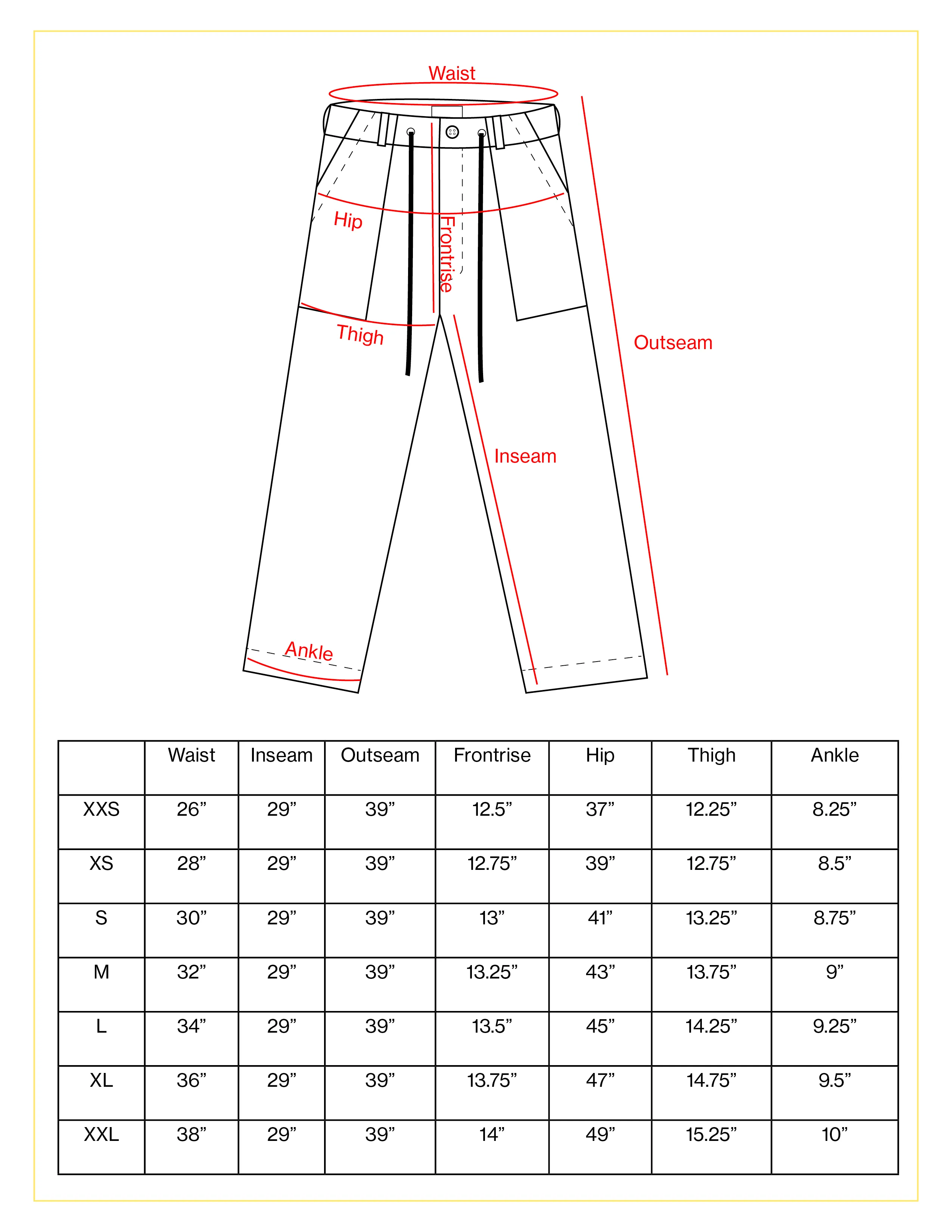 Canvas Work Pants - True Black