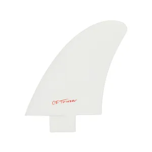 Captain Fin Twinzer Fins White