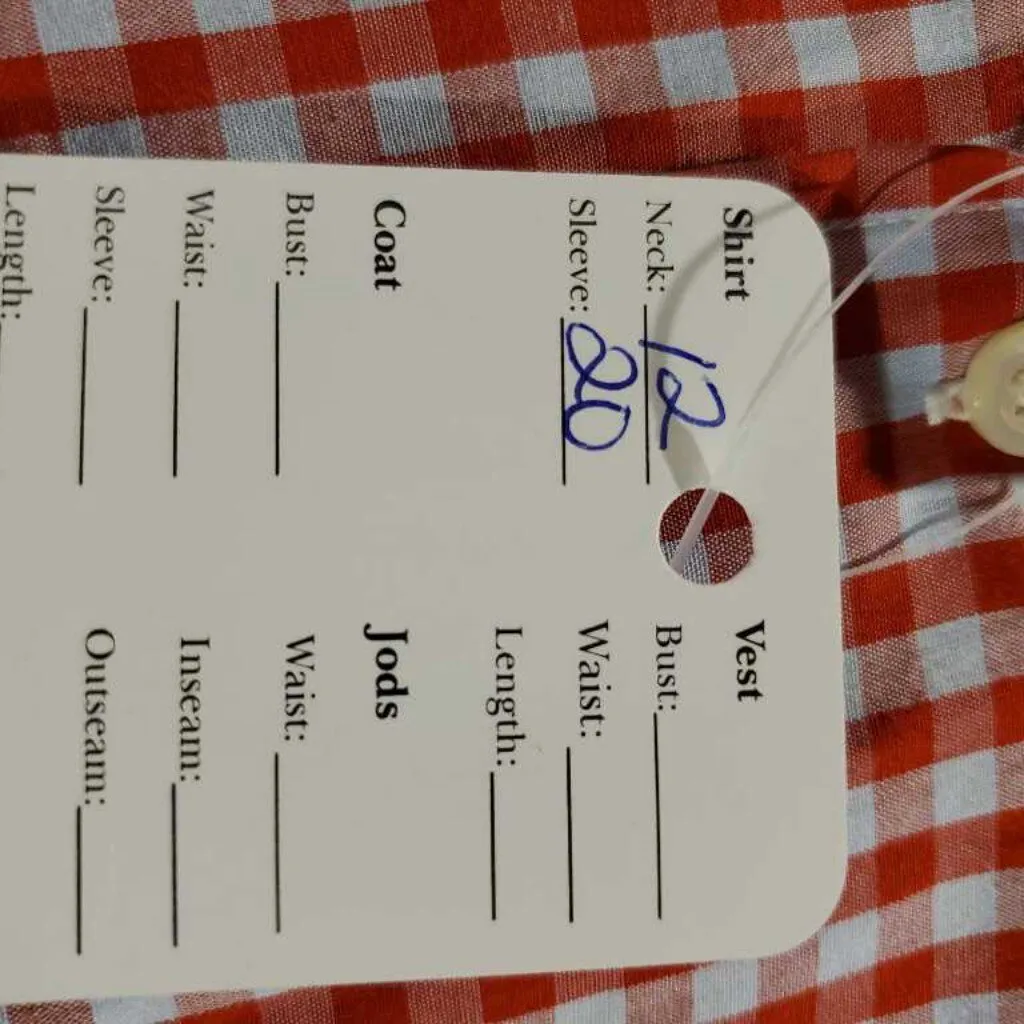 Carl Meyers Red and Blue Checkered Shirt
