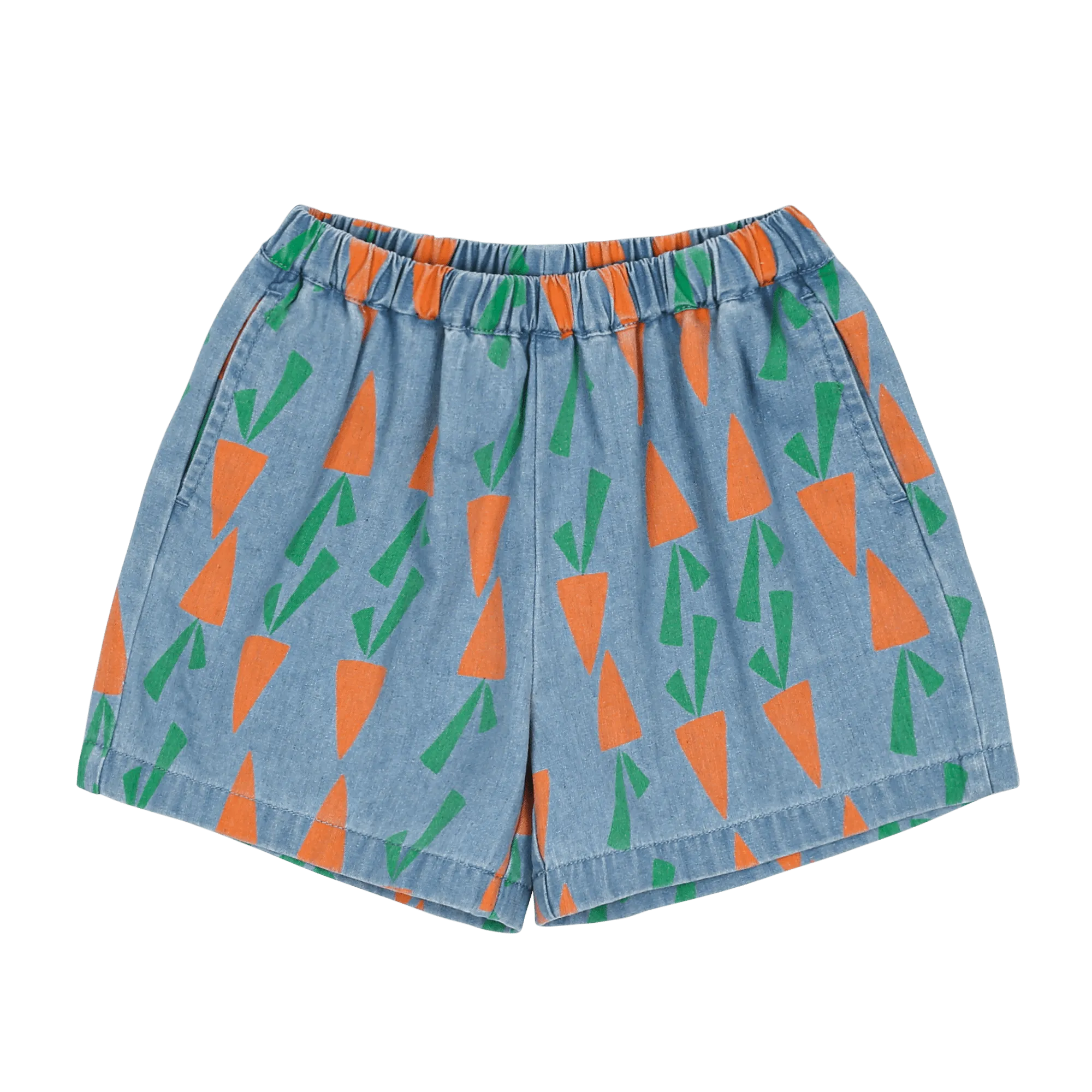 Carrot Denim Shorts by Jelly Mallow