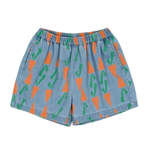 Carrot Denim Shorts by Jelly Mallow