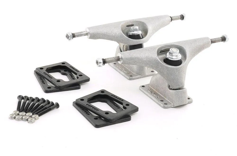 Carver CX Surf Skate Truck Kit With Wheels & ABEC 7 Bearings 78a 69mm
