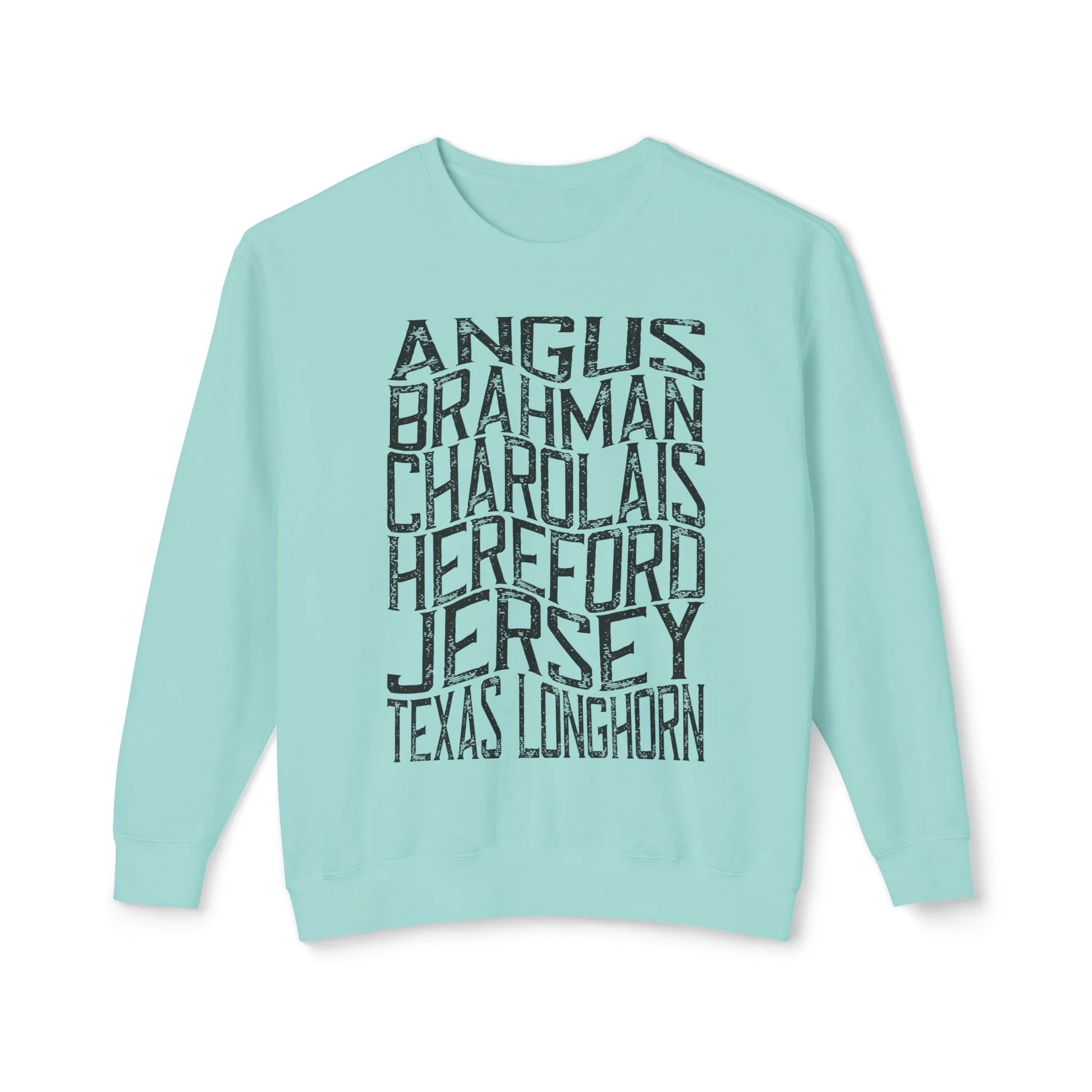 Cattle Breeds Sweatshirt