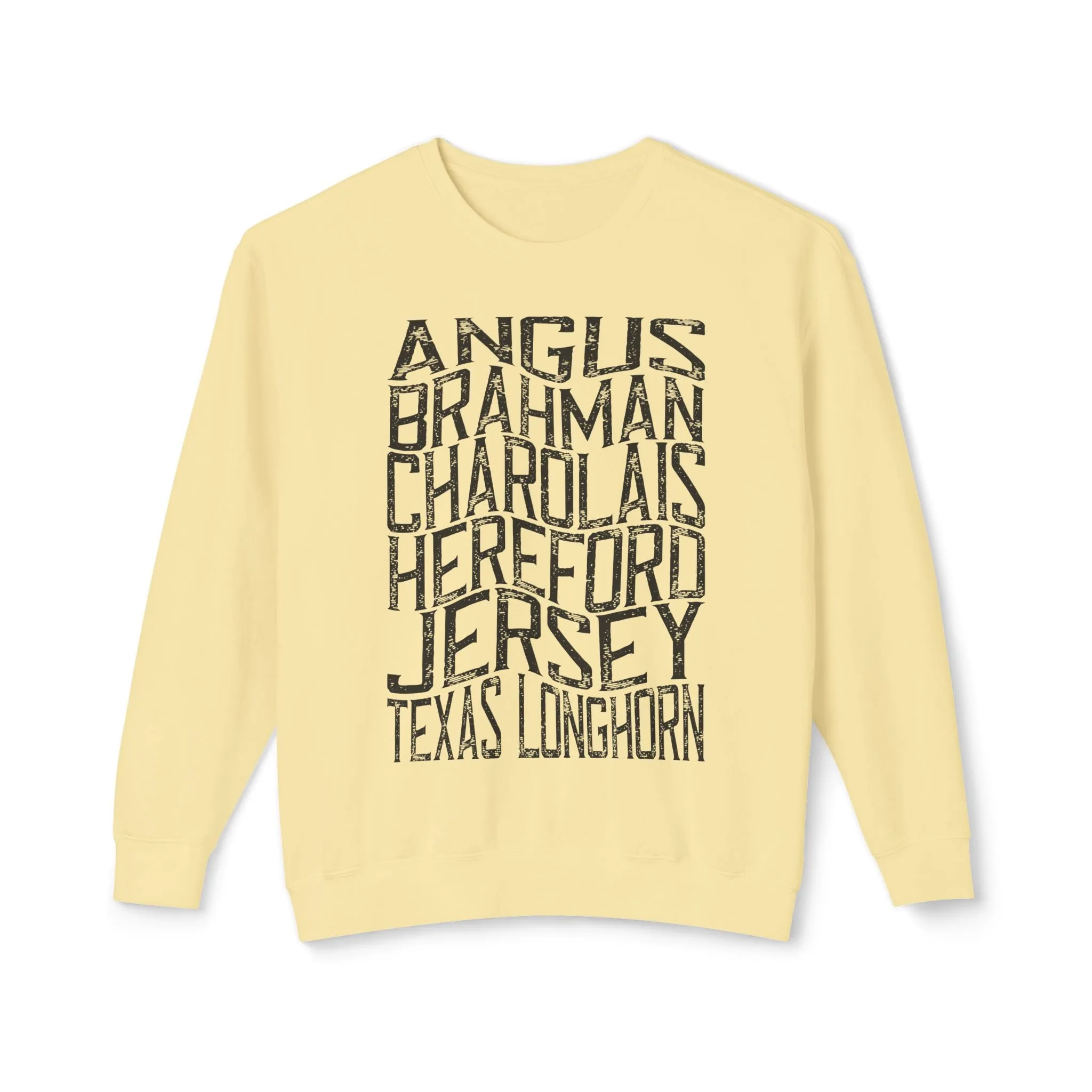 Cattle Breeds Sweatshirt