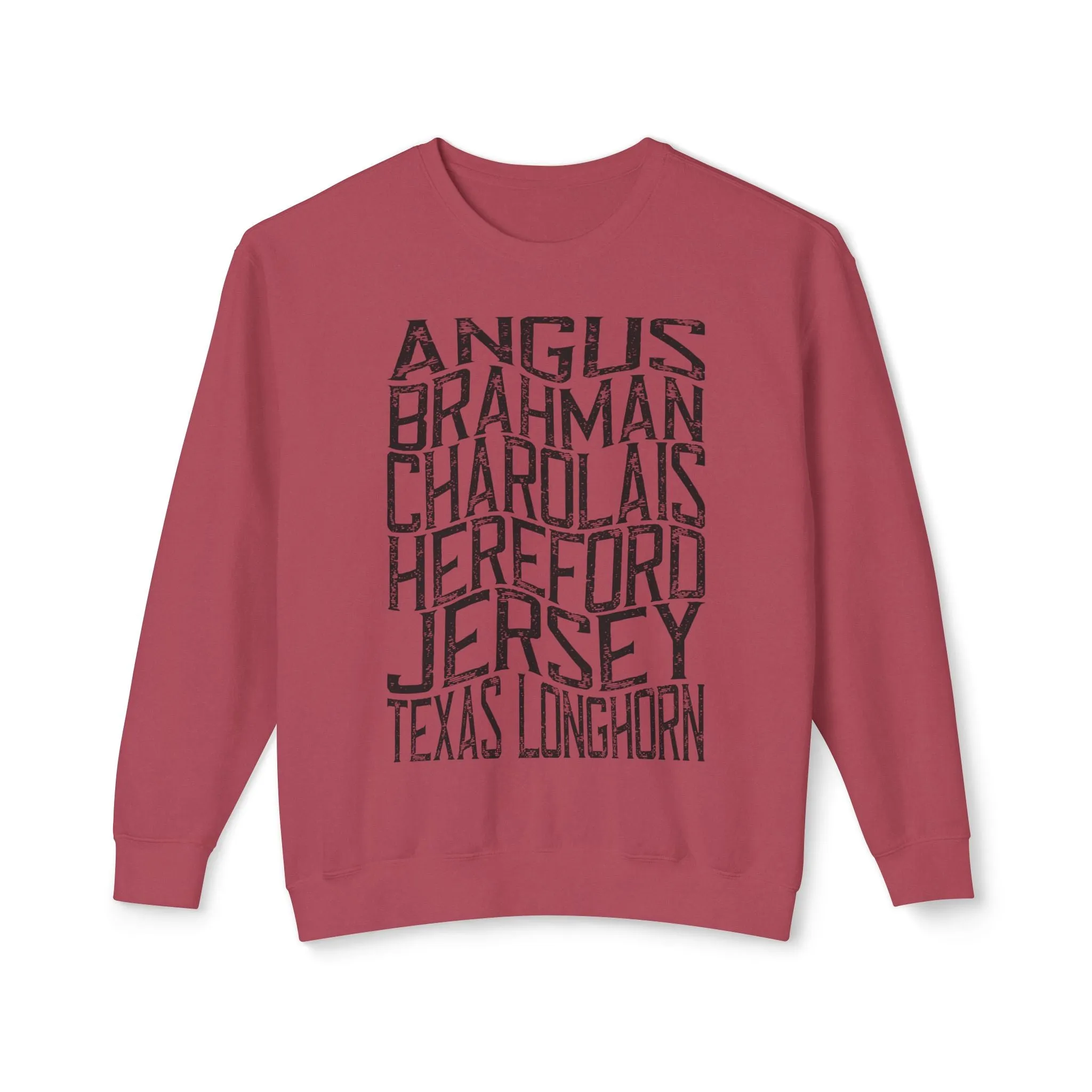 Cattle Breeds Sweatshirt