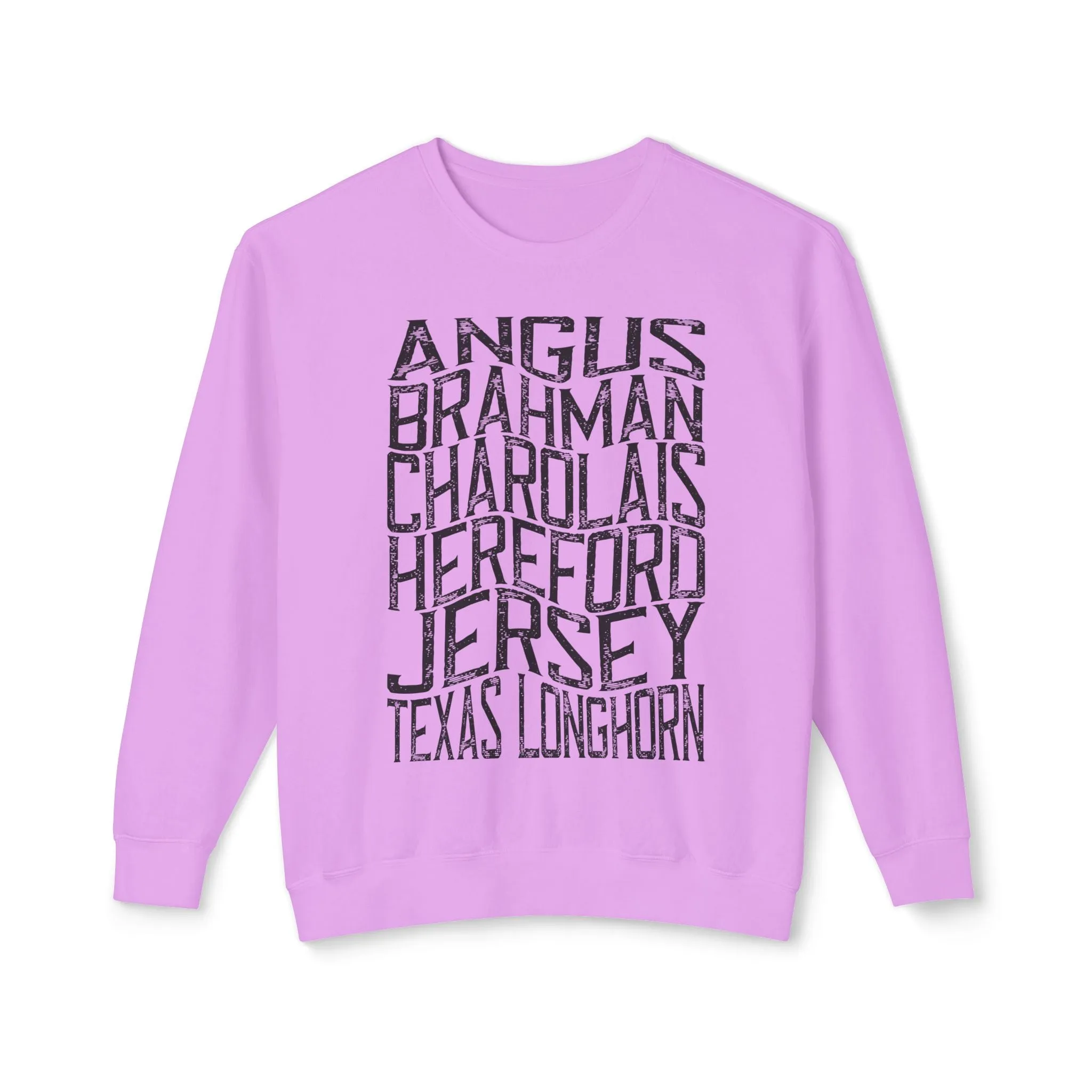 Cattle Breeds Sweatshirt