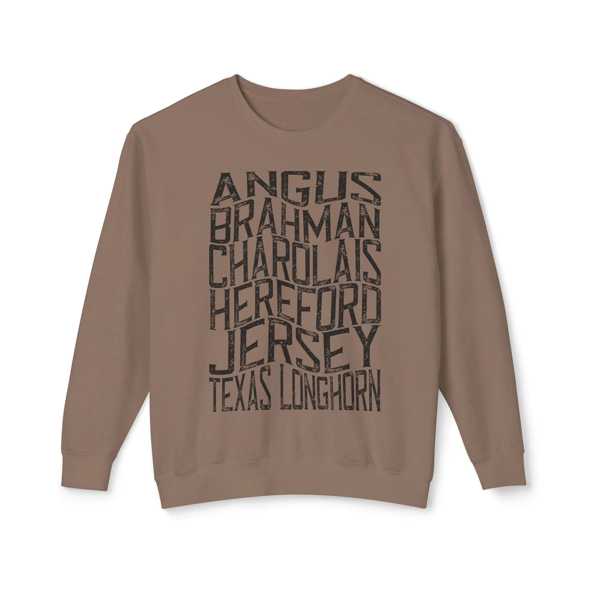 Cattle Breeds Sweatshirt