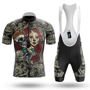 Chicano Tattoo Pattern - Men's Cycling Kit