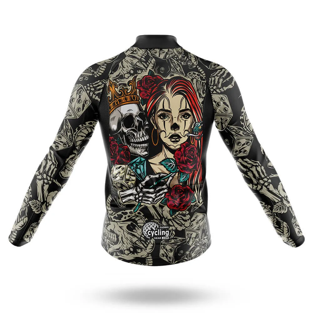 Chicano Tattoo Pattern - Men's Cycling Kit