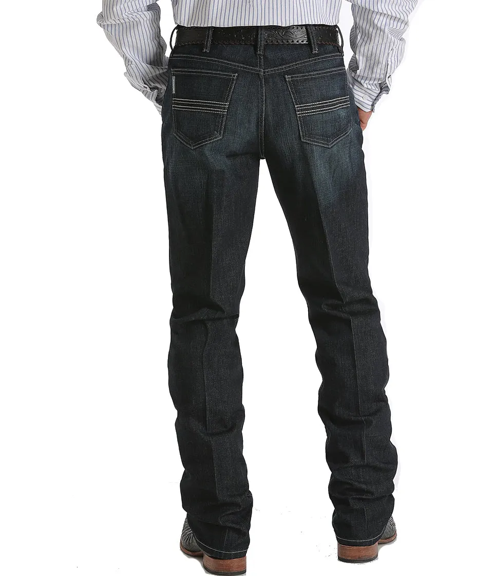 CINCH MEN'S SILVER LABEL SLIM FIT JEAN - OCTOBER DARK RINSE