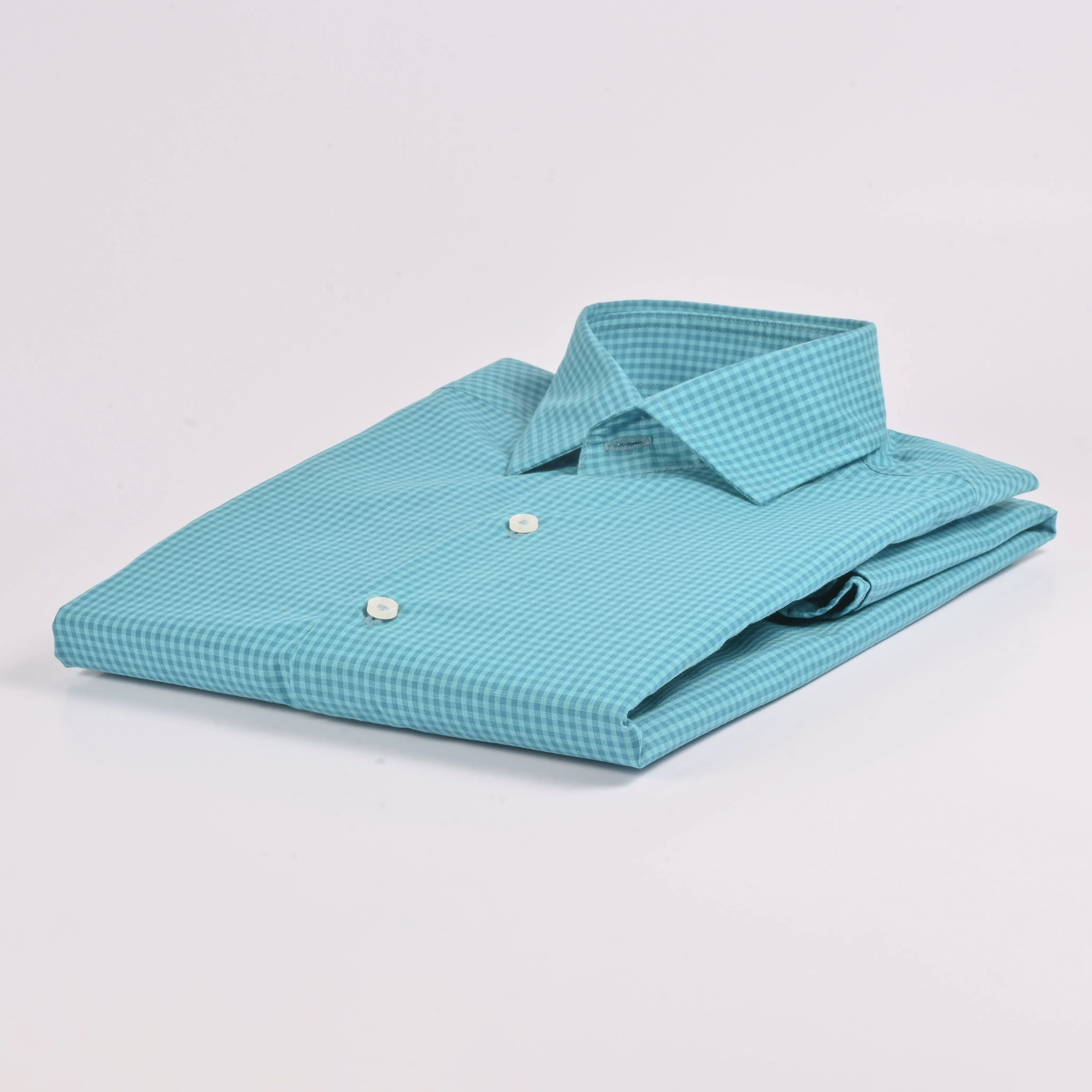 Ck Sapphire Blue Checkered Shirt