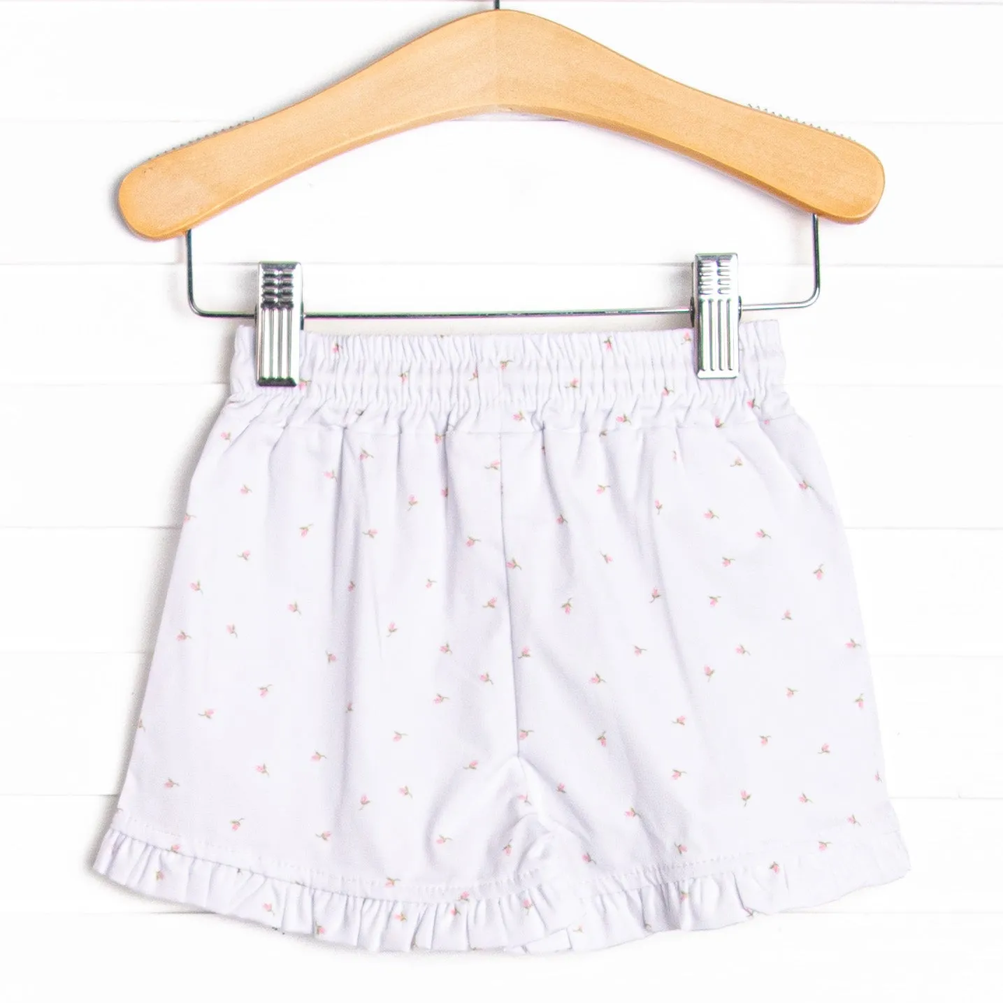 Classic Cut Ruffle Short, (3 Colors)