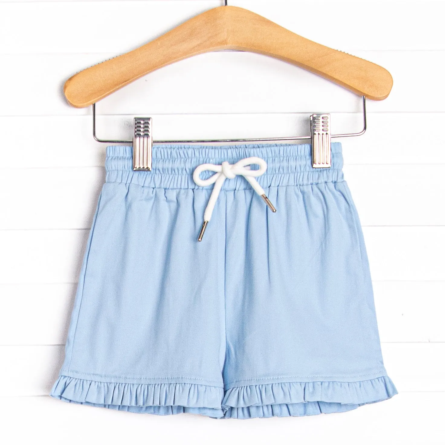 Classic Cut Ruffle Short, (3 Colors)
