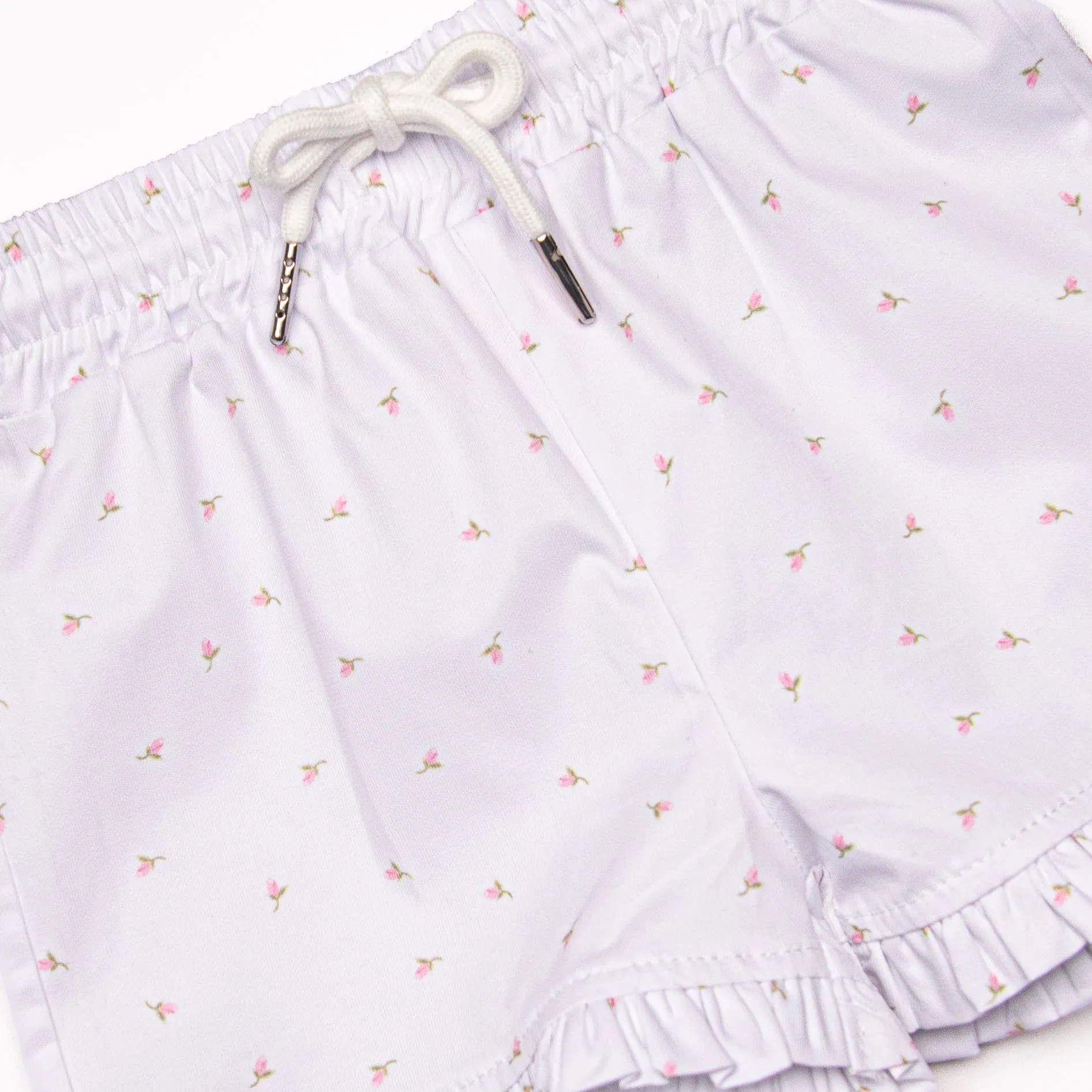 Classic Cut Ruffle Short, (3 Colors)