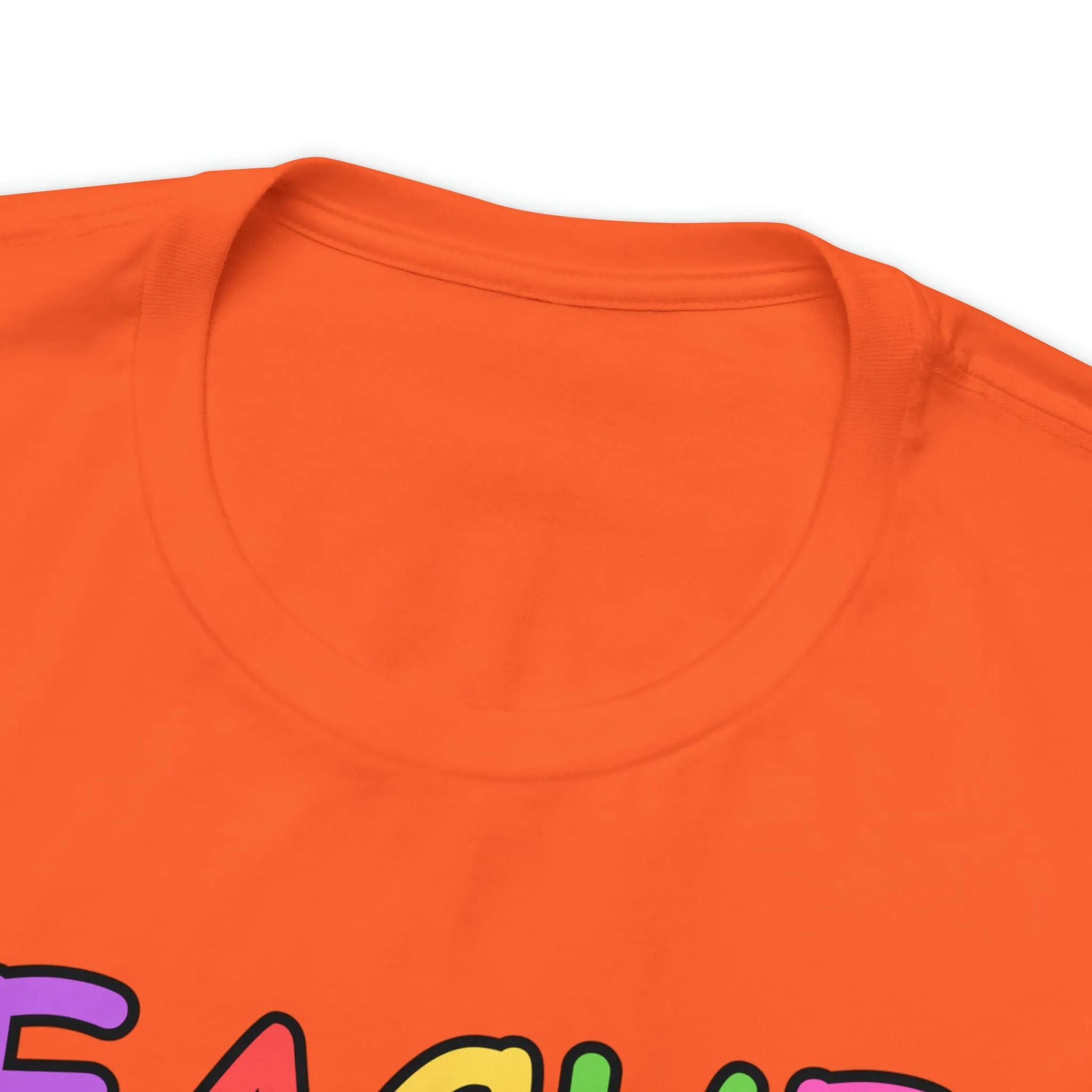 CUSTOM Teacher Personalized T-Shirt | Teacher's Name Tee |  Bella Canvas 3001 Unisex | First Day of School Short Sleeve Tshirt