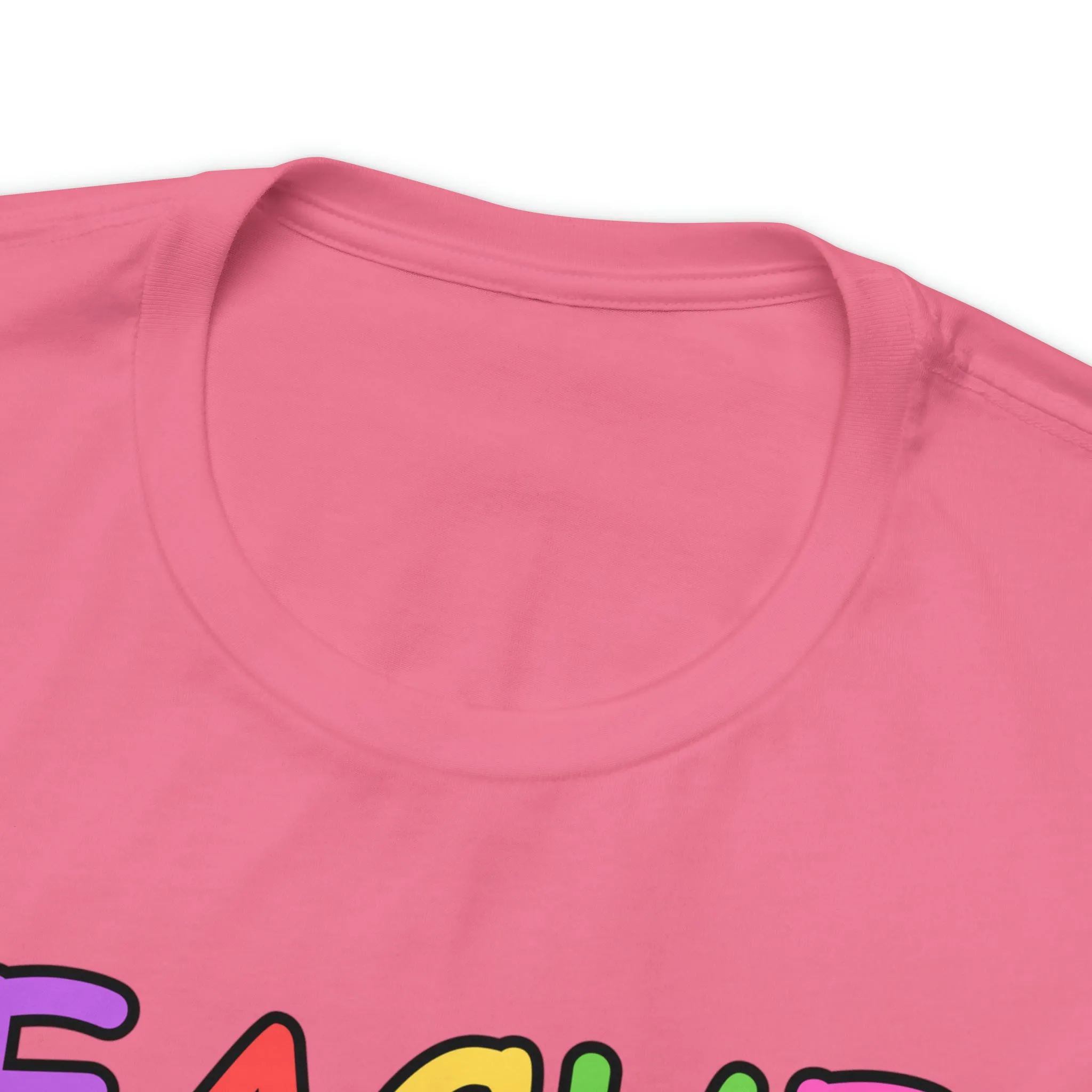 CUSTOM Teacher Personalized T-Shirt | Teacher's Name Tee |  Bella Canvas 3001 Unisex | First Day of School Short Sleeve Tshirt