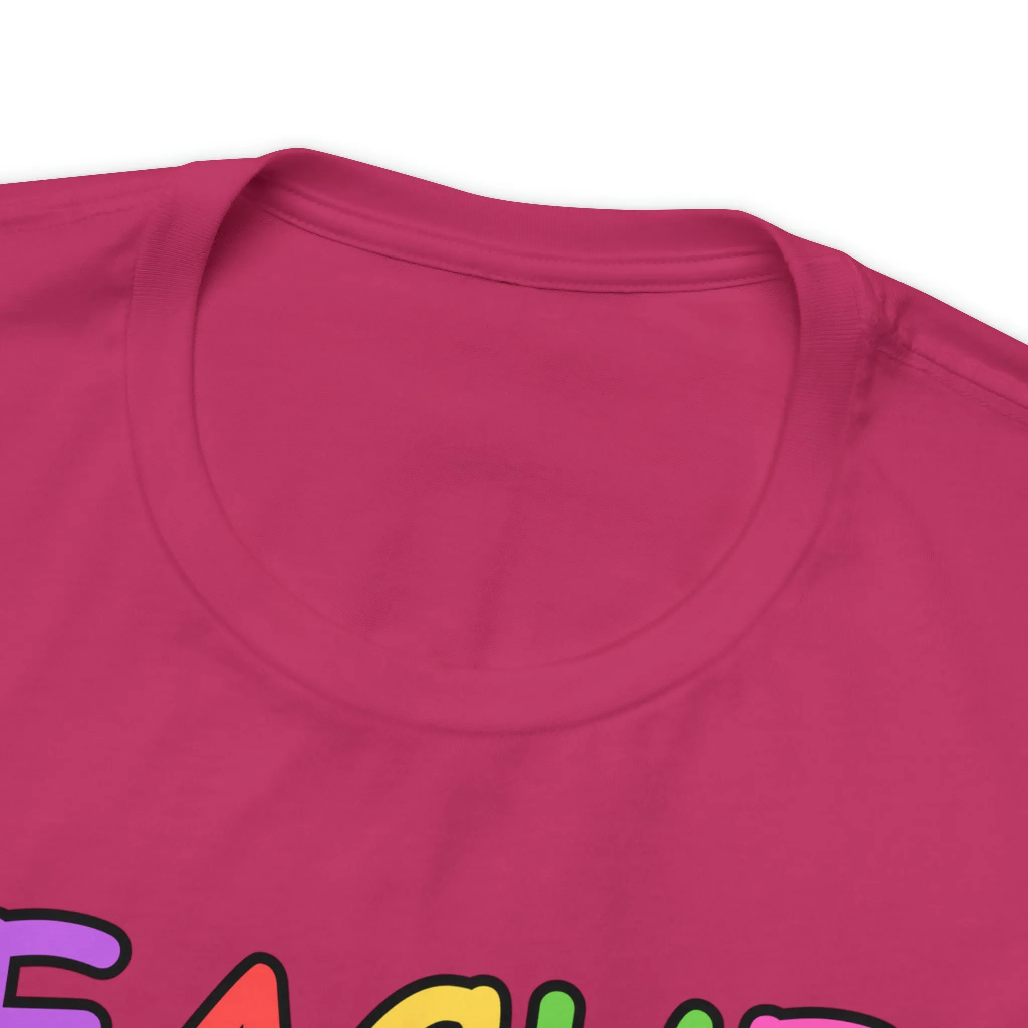 CUSTOM Teacher Personalized T-Shirt | Teacher's Name Tee |  Bella Canvas 3001 Unisex | First Day of School Short Sleeve Tshirt