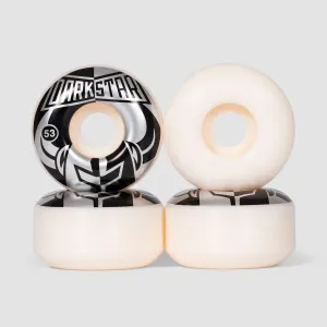 Darkstar Divide Skateboard Wheels Black/Silver 53mm
